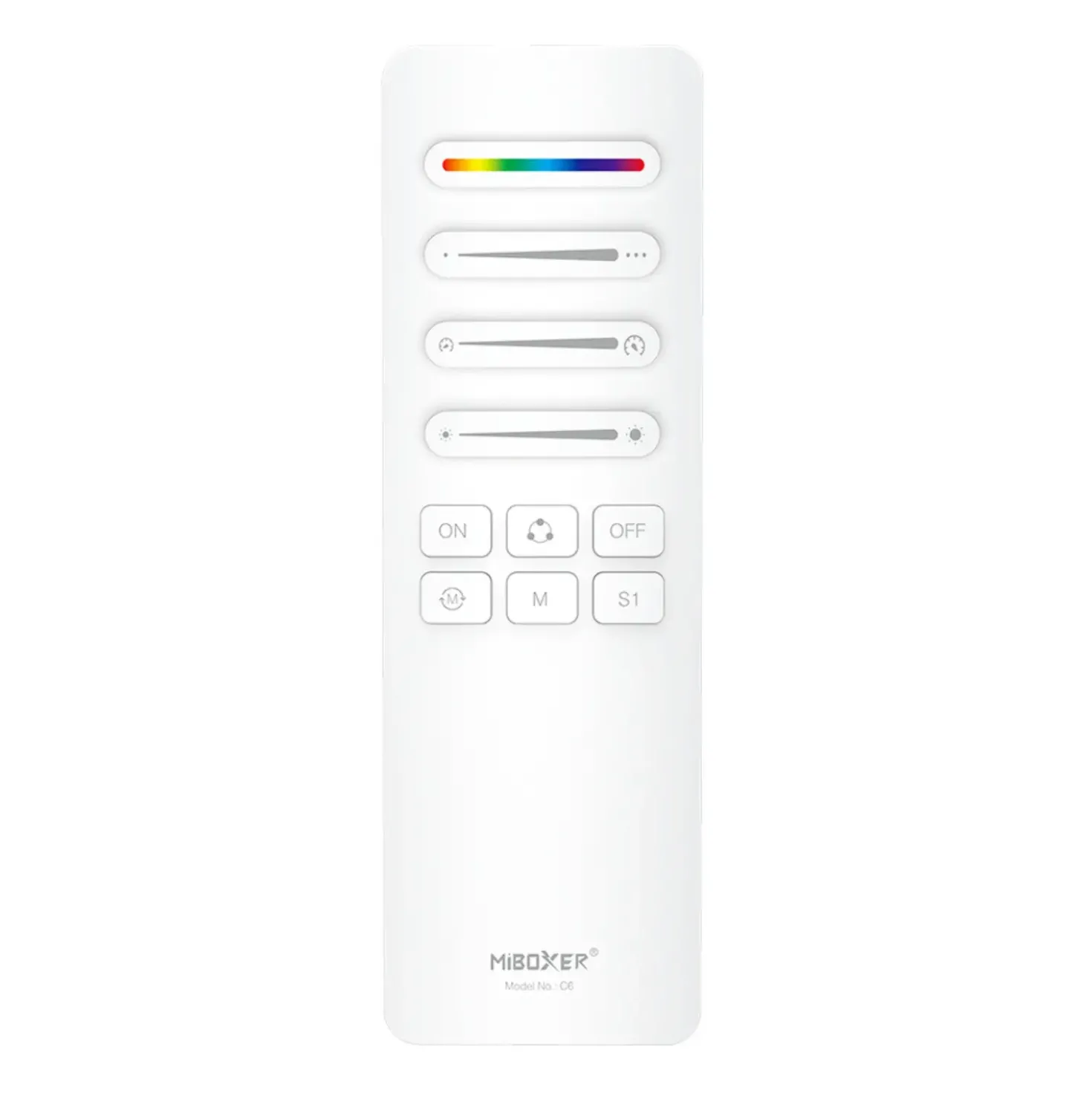 MiBoxer SPI Fjernbetjening | RGB+CCT | 1 Zone | Hvid | C6