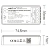 MiBoxer SPI LED Controller | 5i1 | WiFi + 2.4Ghz | Hvid | SPIW5
