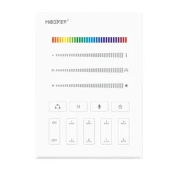 MiBoxer SPI Vægpanel | RGB | 1 Zone | Hvid | B9