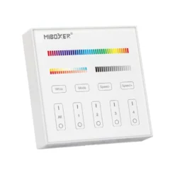MiBoxer Vægpanel | RGB + CCT | 4 zoner | B4