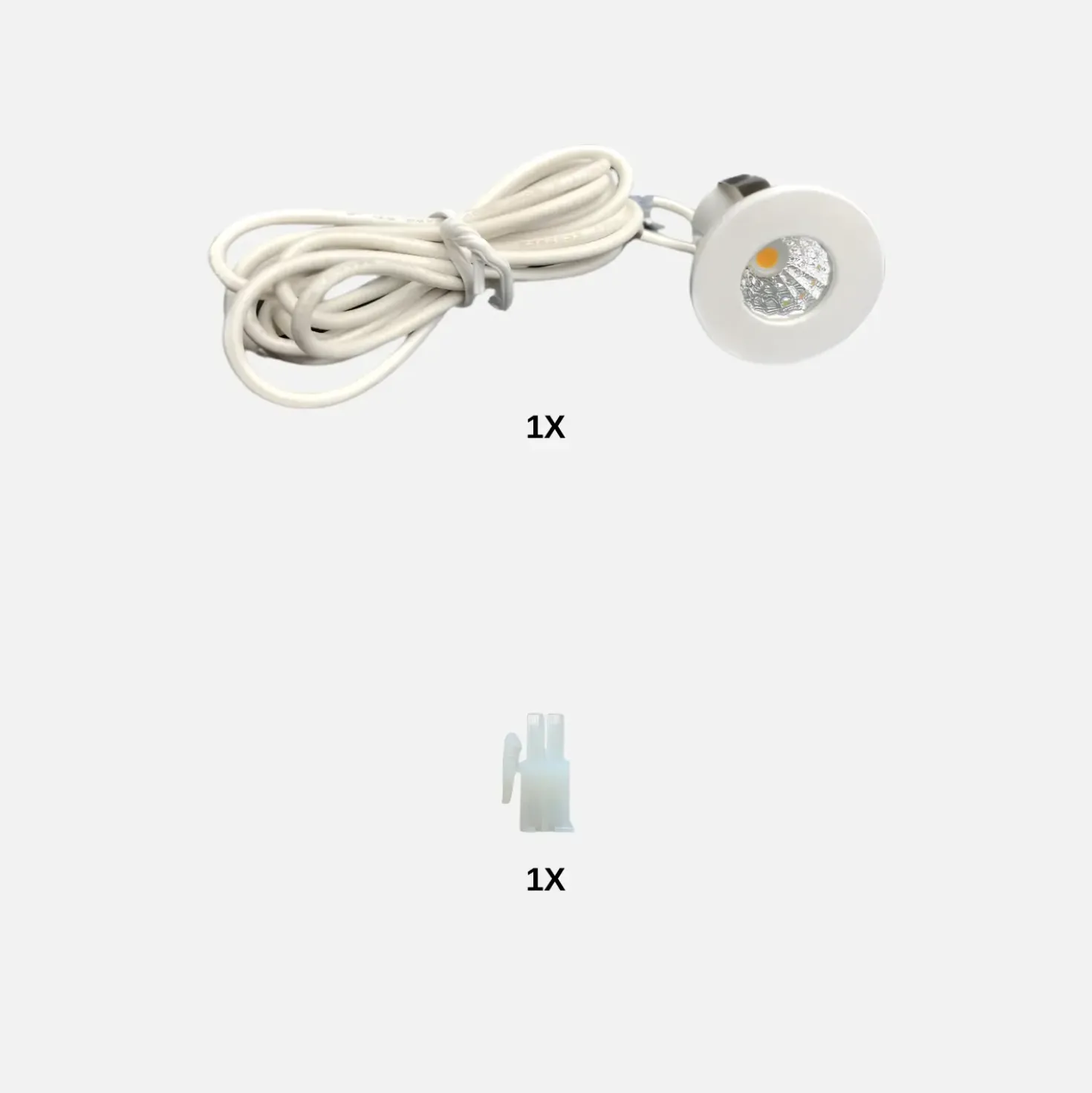 Mini Spot | Stjernehimmel LED | 2800K | 240lm | 3W | MITO MINI | Hvid