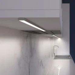 2m LED Skinne | 23x9mm | Hvid | LED Profil til Påbyg | Sæt