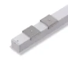 2m LED Skinne | 23x21mm | Hvid | Til Indbyg | Sæt