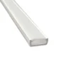 1m Plastprofil | 16x7mm | Hvid | Passer til LED strips | Slim