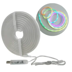 Neon LED Strip 5v | RGB | Plug N Play USB | 3m | IP20