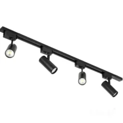 NEXTRACK GO LOFTLAMPE | 1M SKINNE | 4x GU10 SPOTS | SORT