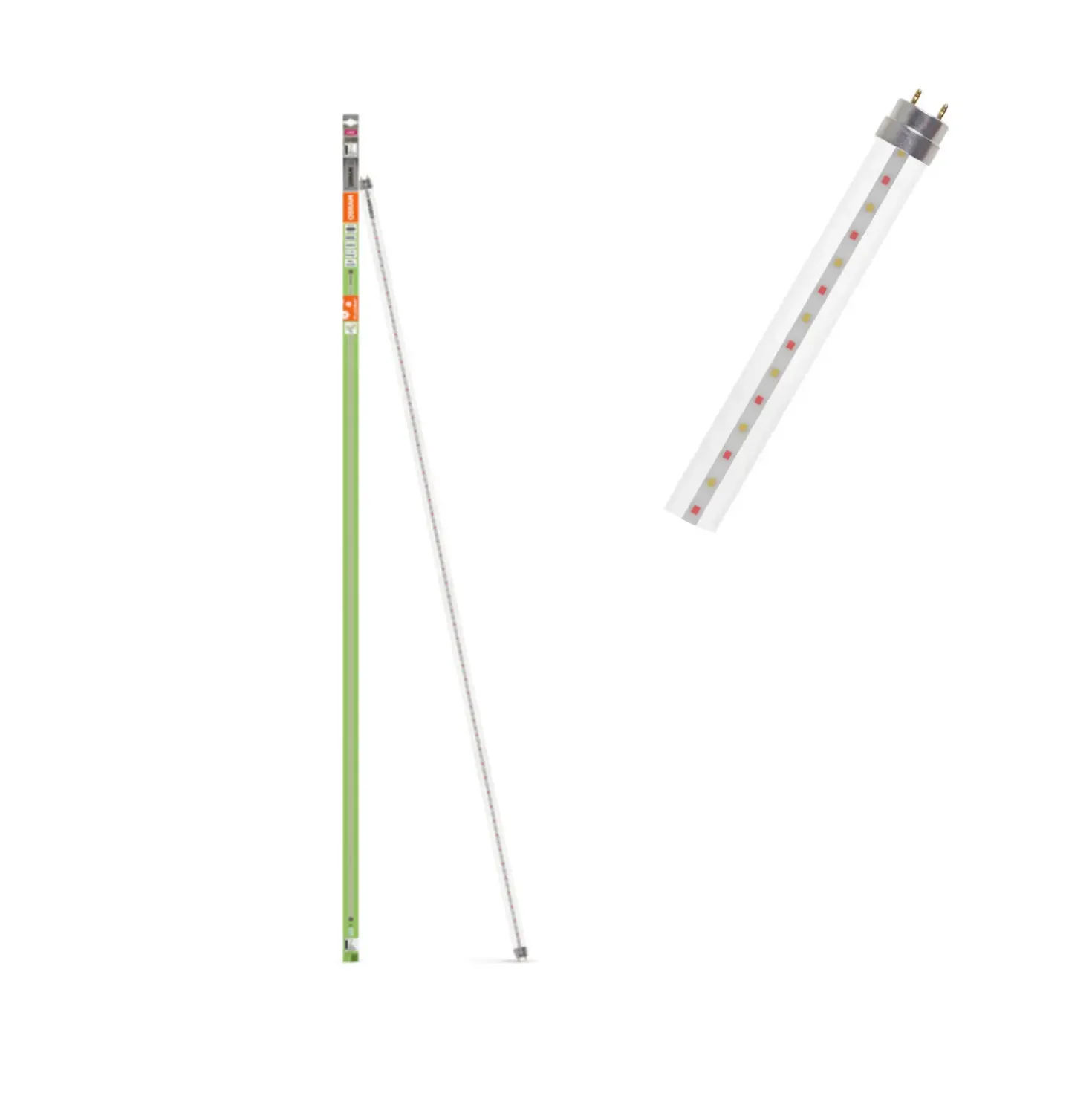 Osram LED Grolys Rør T8 | 120cm | 21 PPF | 15W | FLUORA | Glas