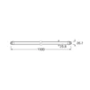 Osram LED Grolys Rør T8 | 150cm | 27 PPF | 18,3W | FLUORA | Glas