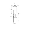 Osram ovnpære 2 pak| Halostar | 10W | 12V | G4