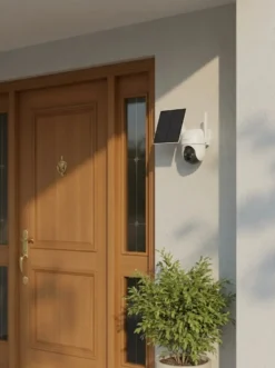Overvågningskamera inkl. Solcellepanel | Udendørs | 4G | Pan Tilt