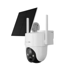 Overvågningskamera inkl. Solcellepanel | Udendørs | 4G | Pan Tilt