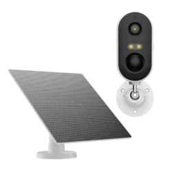 Overvågningskamera og solcellepanel | Udendørs | WIFI