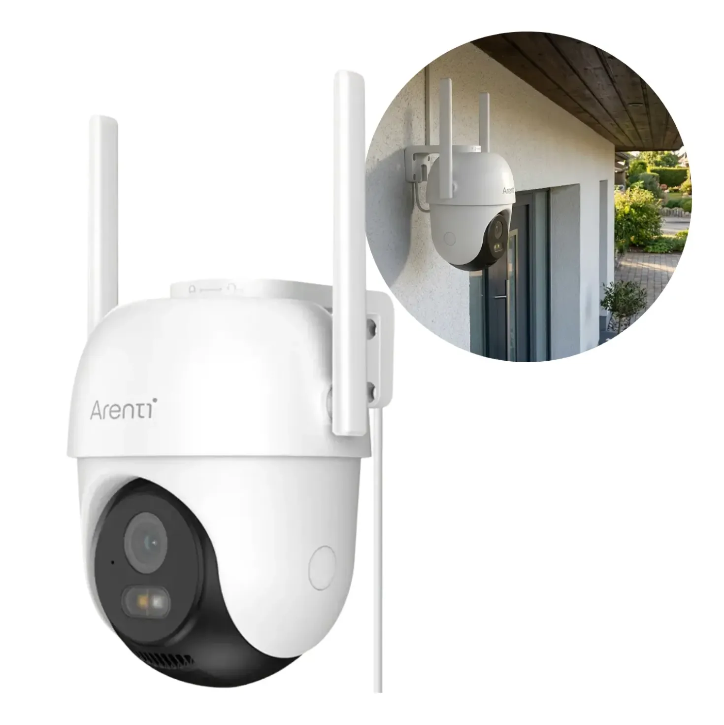 Overvågningskamera | Udendørs | 2.4 og 5GHz Wi-Fi | Pan Tilt