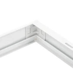 Påbygningsramme til LED Panel 60x60 | 63mm | Skrueløs | Hvid