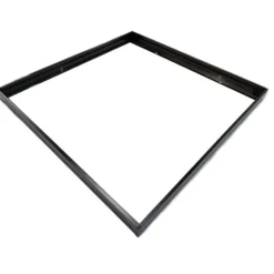 Påbygningsramme til LED Panel 60x60 | 45mm | Skrueløs | Sort