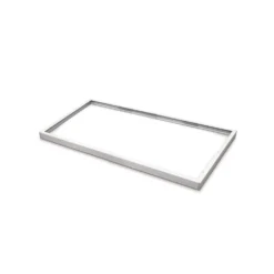 Påbygningsramme til LED Panel 30x60 | 45mm | Skrueløs | Hvid