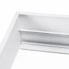 Påbygningsramme til LED Panel 30x120 | 68mm | Hvid