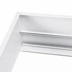 Påbygningsramme til LED Panel 30x120 | 68mm | Hvid