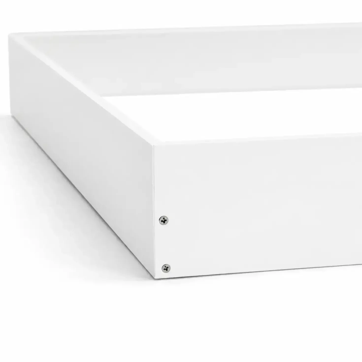 Påbygningsramme til LED Panel 30x120 | 68mm | Hvid