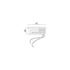 Påbygningsspots | 5 stk. pakke inkl. lyskilder 4000K | Hvid | m. Kip | Indendørs | 230V