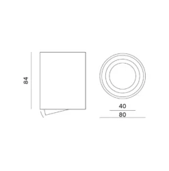 Påbygningsspots | 5 stk. pakke inkl. Gu10 3000K | Dæmpbar | Sort | m. Kip | Indendørs | 230V