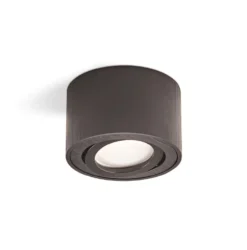 Påbygningsspots | 5 stk. pakke inkl. lyskilder 4000K | Sort | m. Kip | Indendørs | 230V