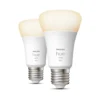 Philips Hue E27 | 2-pak | White | 2700K | 9W | 806lm