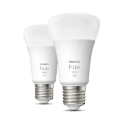 Philips Hue E27 | 2-pak | White | 2700K | 9W | 806lm