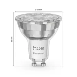 Philips Hue Essential GU10 | 3-Pak | White & Color Ambiance | 345lm | 4.7W