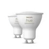 Philips Hue GU10 | 2-pak | White & Color Ambiance | 400lm | 4,2W
