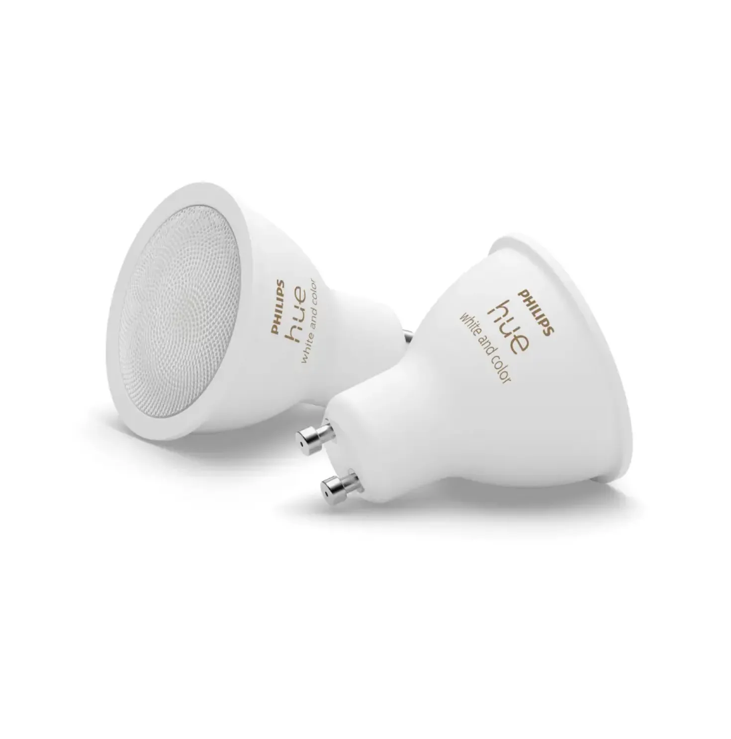 Philips Hue GU10 | 2-pak | White & Color Ambiance | 400lm | 4,2W