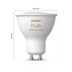 Philips Hue GU10 Startsæt | White & Color Ambiance | Bridge Pro + Switch | 400lm | 4.2W