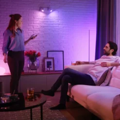 Philips Hue GU10 Startsæt | White & Color Ambiance | Bridge Pro + Switch | 400lm | 4.2W