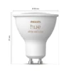 Philips Hue GU10 Startsæt | White & Color Ambiance | Bridge + Switch | 400lm | 4,2W