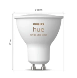 Philips Hue GU10 Startsæt | White & Color Ambiance | Bridge + Switch | 400lm | 4,2W