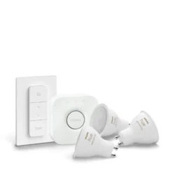 Philips Hue GU10 Startsæt | White & Color Ambiance | Bridge + Switch | 400lm | 4,2W