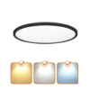 Plafond Lampe | Ø420 | 3CCT | 3040lm | 32W | IP54 | NIVERA | Sort