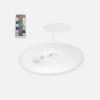 Plafond Lampe med Sensor | Ø225 | 3CCT | 1200lm | 12W | IP54 | NIVERA LX | Hvid