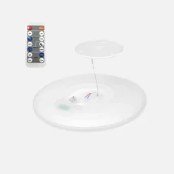 Plafond Lampe med Sensor | Ø225 | 3CCT | 1200lm | 12W | IP54 | NIVERA LX | Hvid