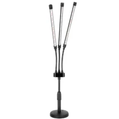 Plantelys Lampe | 23 PPF | 10W | 3 lyselementer | VITARO 3ST MINI | Sort