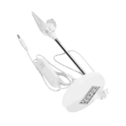 Plantelys Lampe på Spyd | 2-Pak | 6 PPF | 10W | Justerbar Højde | USB-A | VERDI | Hvid