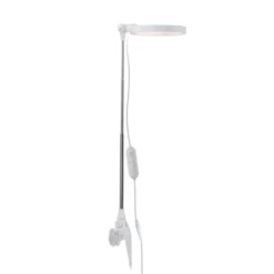 Plantelys Lampe på Spyd | 6 PPF | 10W | Justerbar Højde | USB-A | VERDI | Hvid