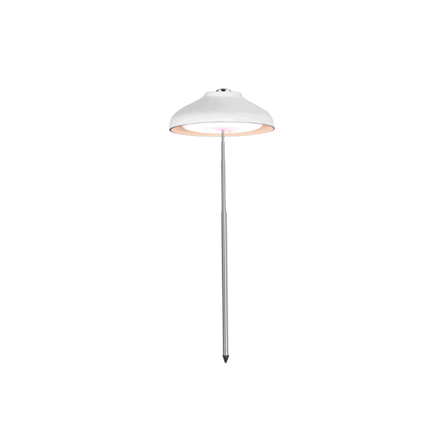 Plantelys Lampe på Spyd | 4,6 PPF | 5W | Justerbar højde | USB-A | VERDI | Hvid