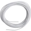 Plastkappeledning | Flad | 2x0,75 mm² | 10m | Hvid
