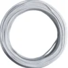 Plastkappeledning | Flad | 2x0,75 mm² | 25m | Hvid