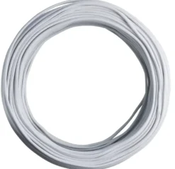 Plastkappeledning | Flad | 2x0,75 mm² | 25m | Hvid