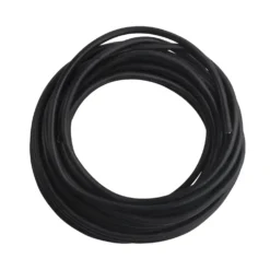Plastkappeledning Rund 2x0,75mm² 10Meter | Sort