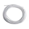 Plastkappeledning Rund 2x0,75mm² 5 Meter | Hvid
