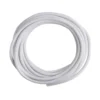Plastkappeledning Rund 2x0,75mm² 5 meter | Hvid