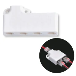 Plug Distributor | 4 -delt Kabelfordeler| IP40 | Max 36V/6A